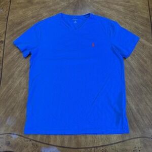 Polo Ralph Lauren Royal Blue T-Shirt Men's Medium Classic Tee
